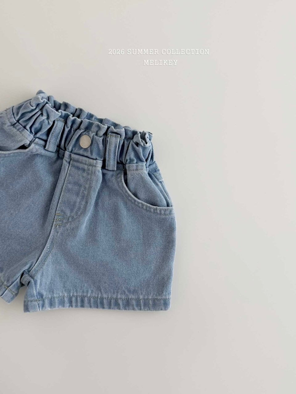 Heart denim shorts