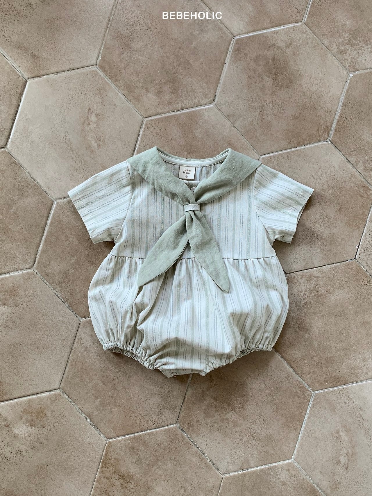 Cozy sailor rompers