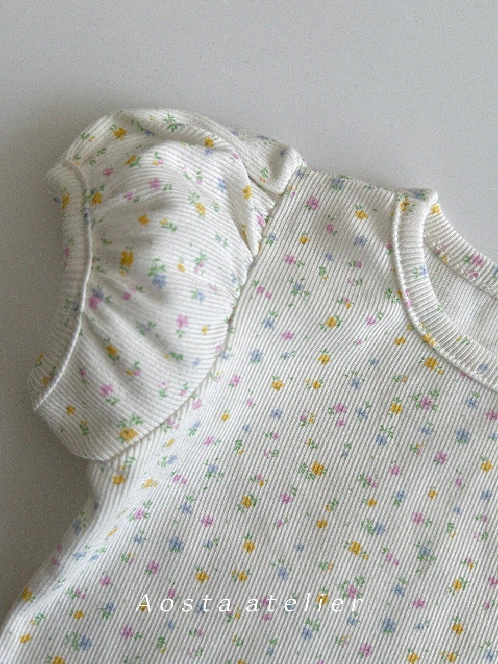 Lala floral puff T