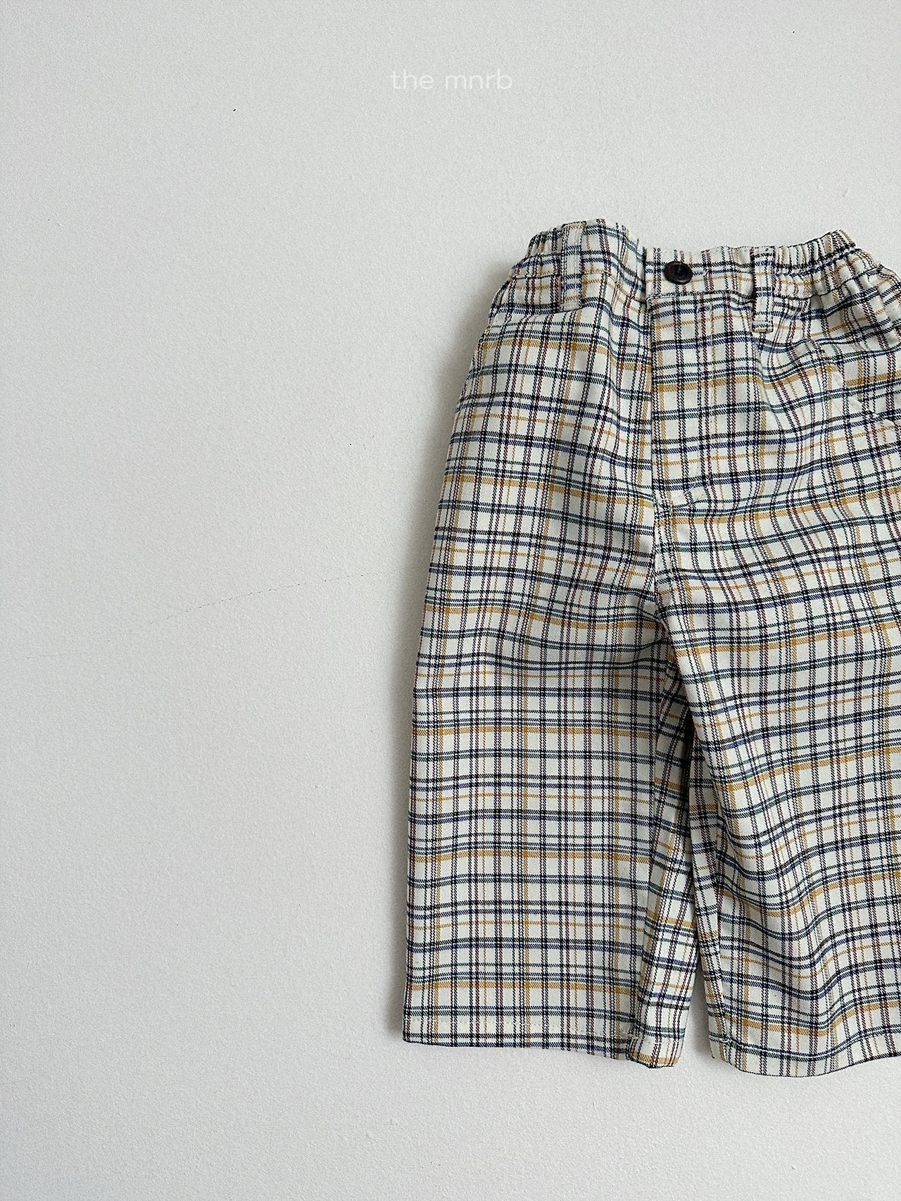 Adele check pants