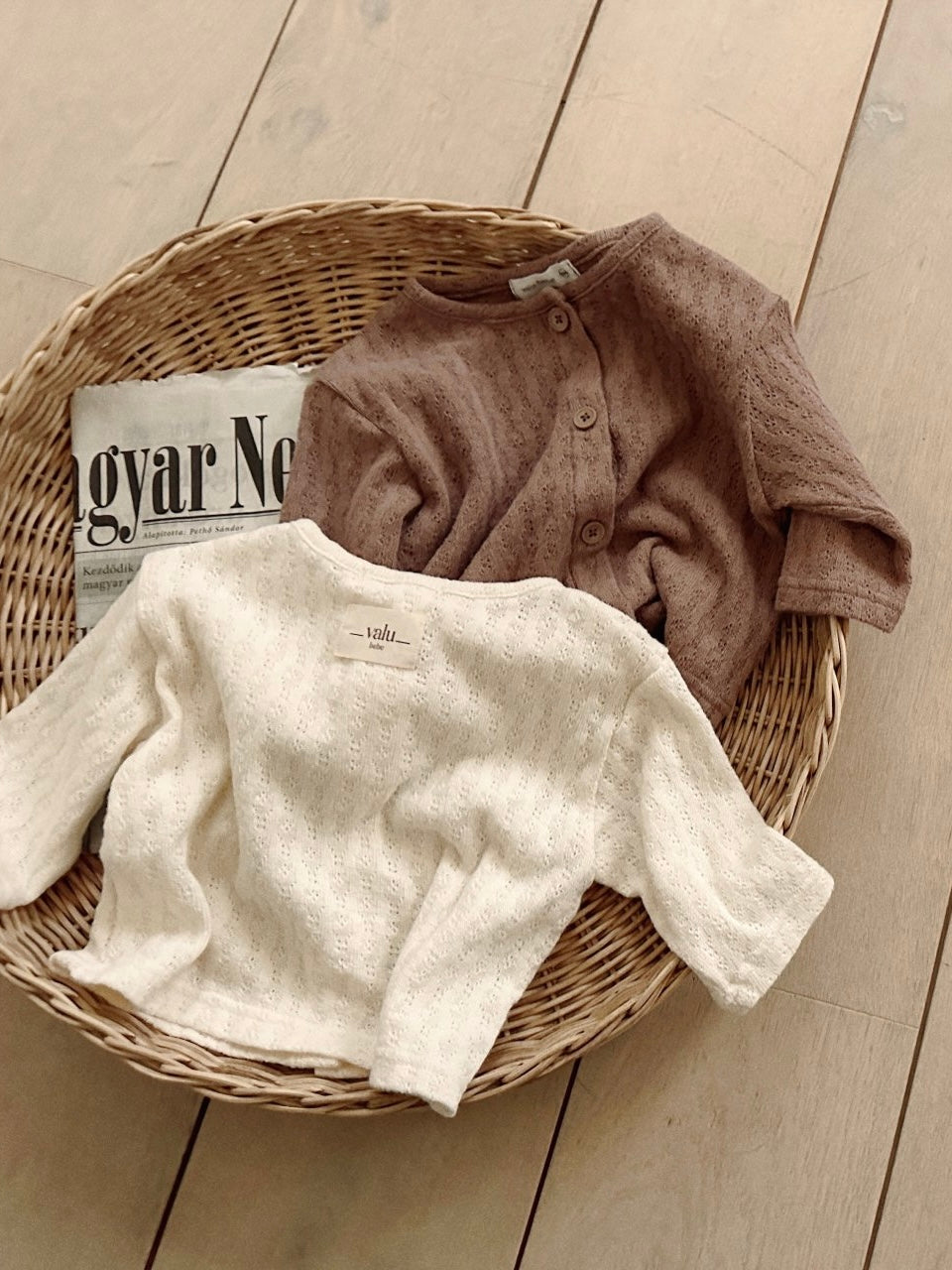 Alle jacquard cardigan