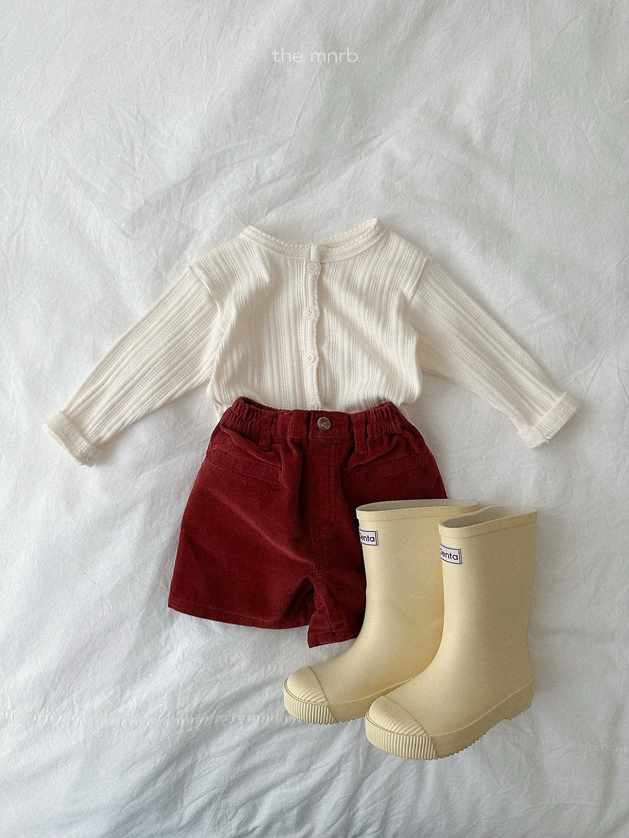 Corduroy shorts