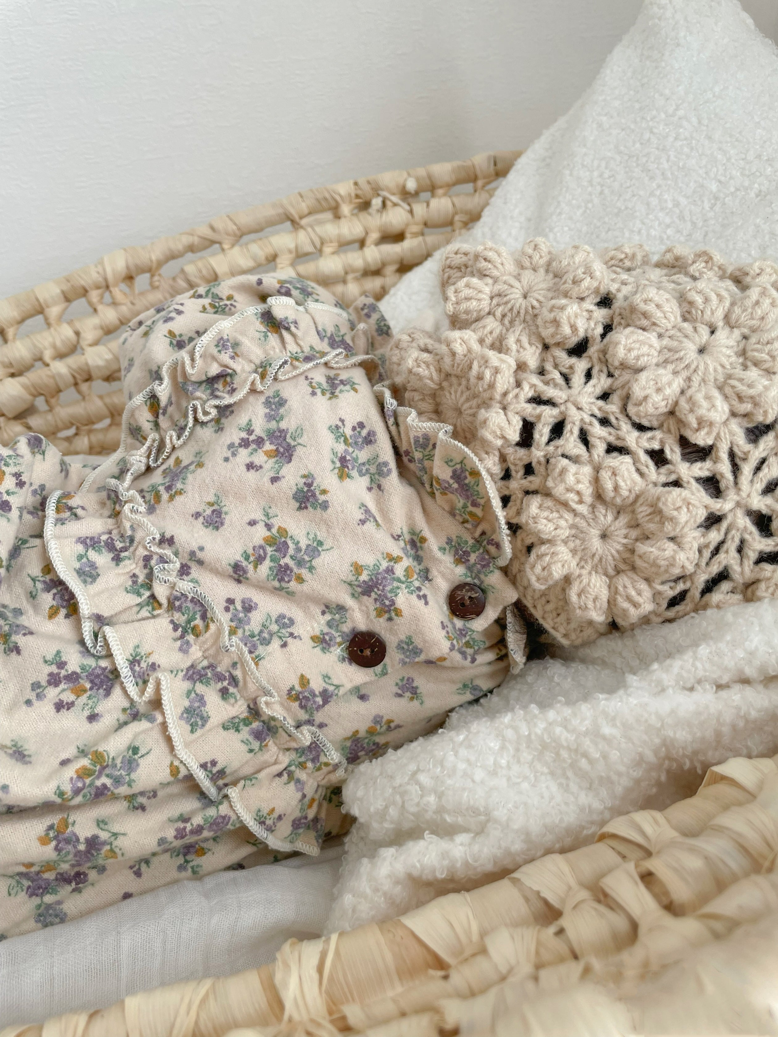 Charlotte floral rompers