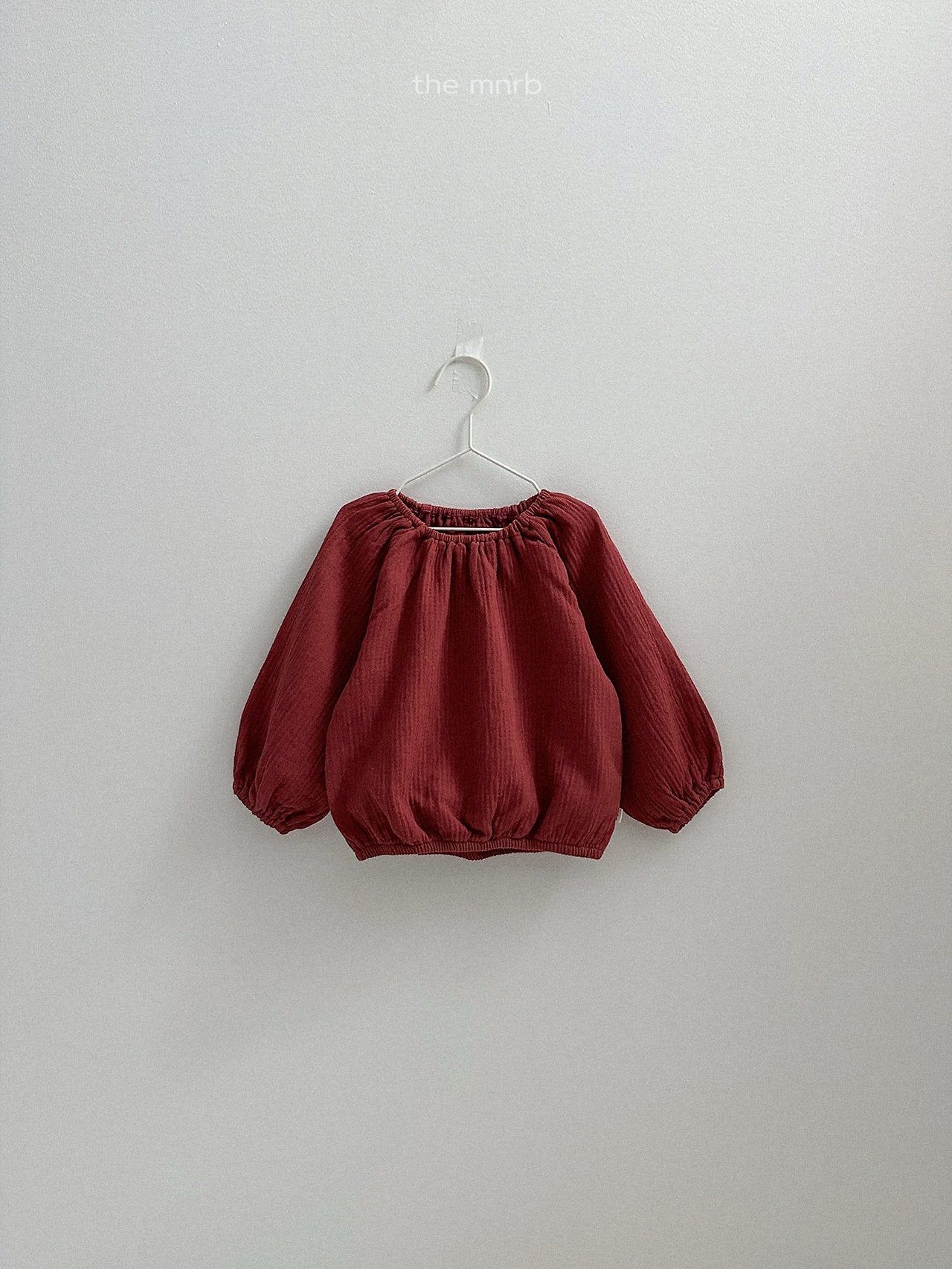 Balloon blouse