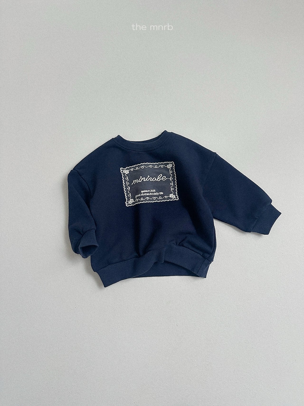 Lace sweatshirt