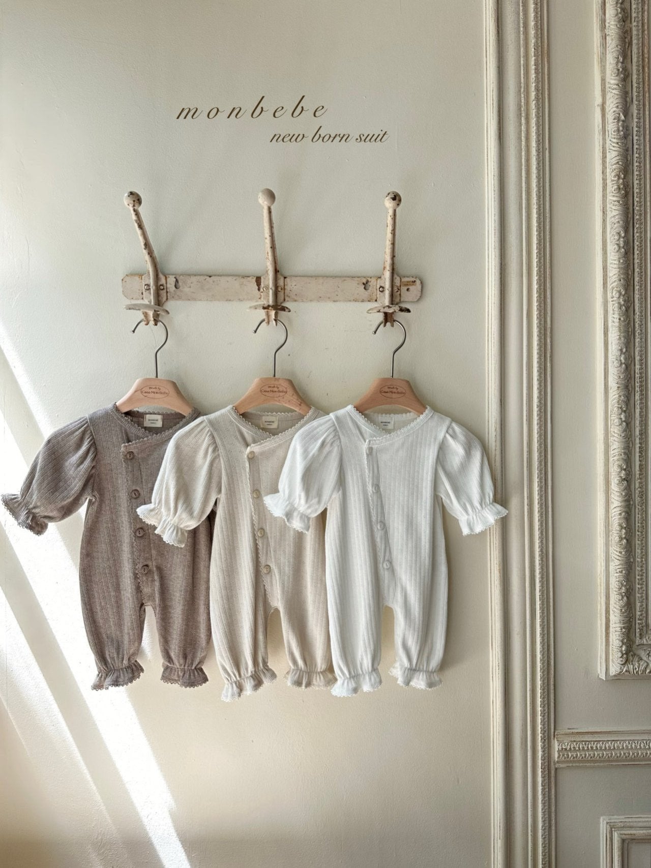 Selina newborn rompers