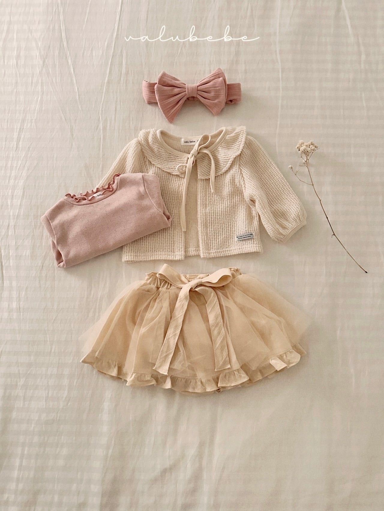 Ribbon tulle skirt bloomer