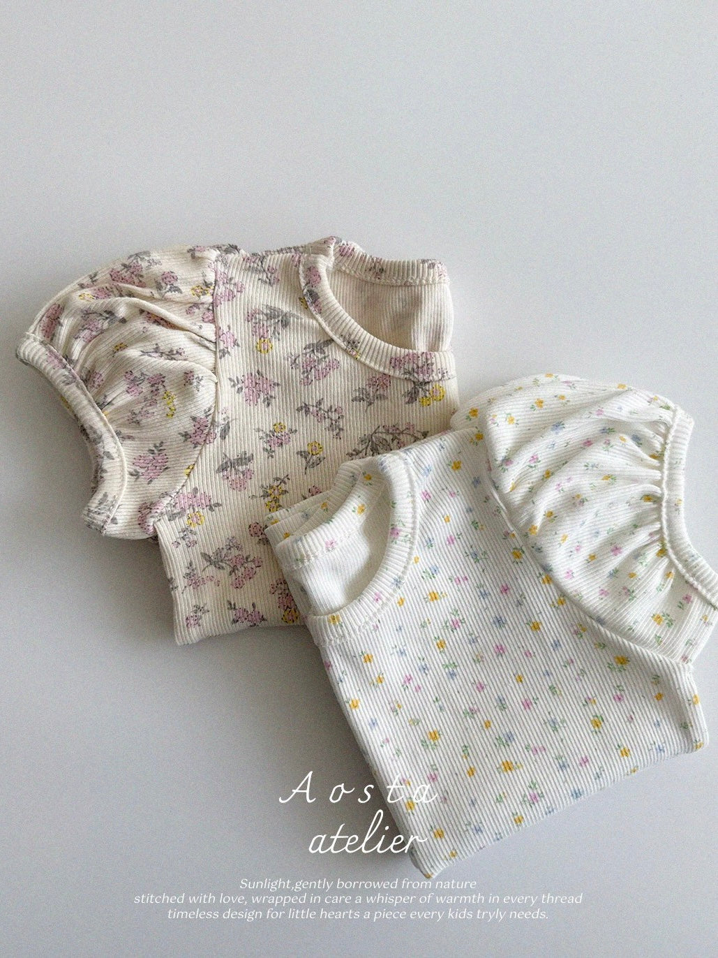 Lala floral puff T