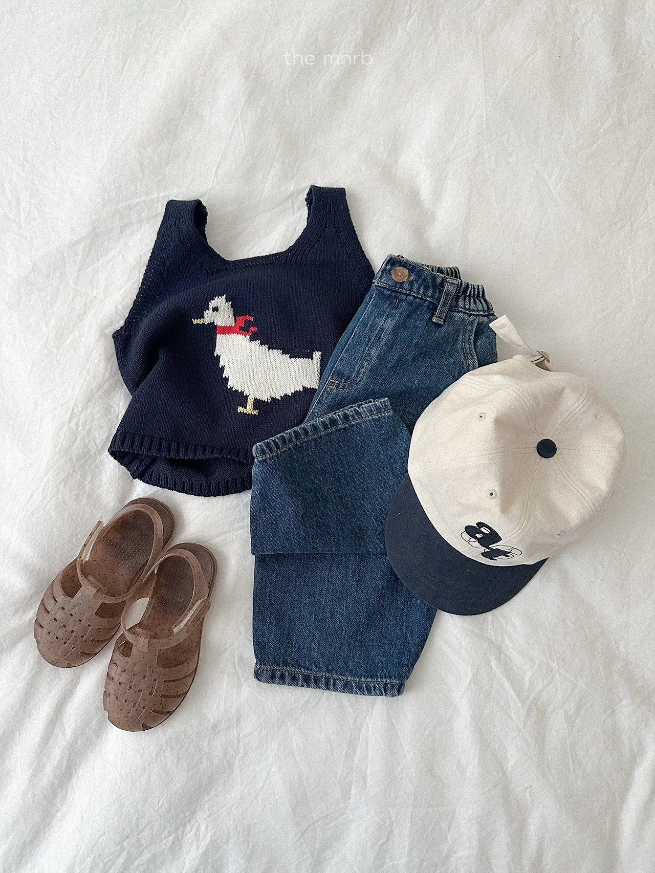 Duck knit vest