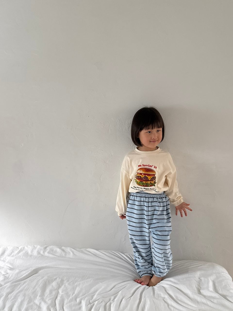 Hamburger long sleeve T