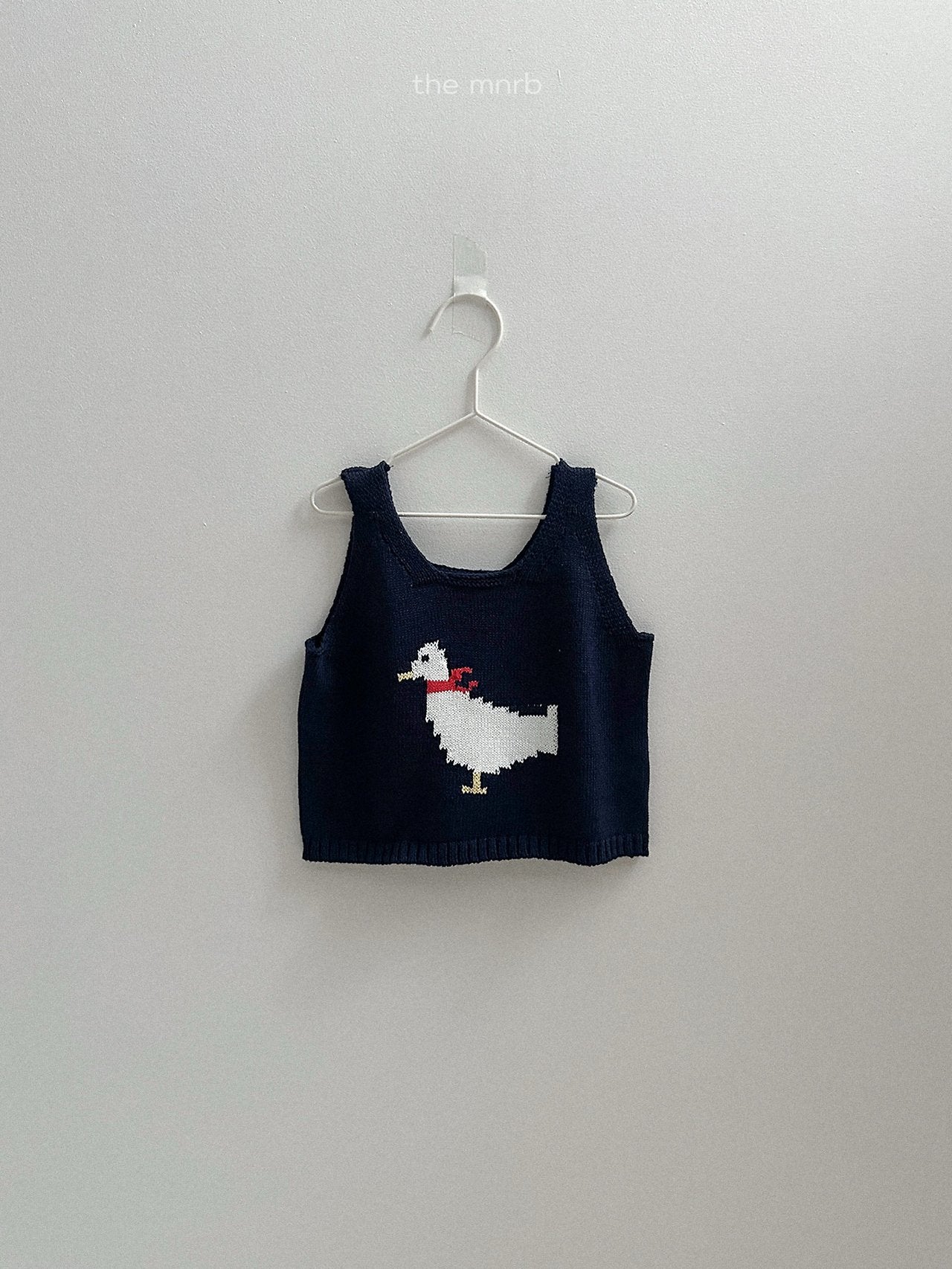 Duck knit vest