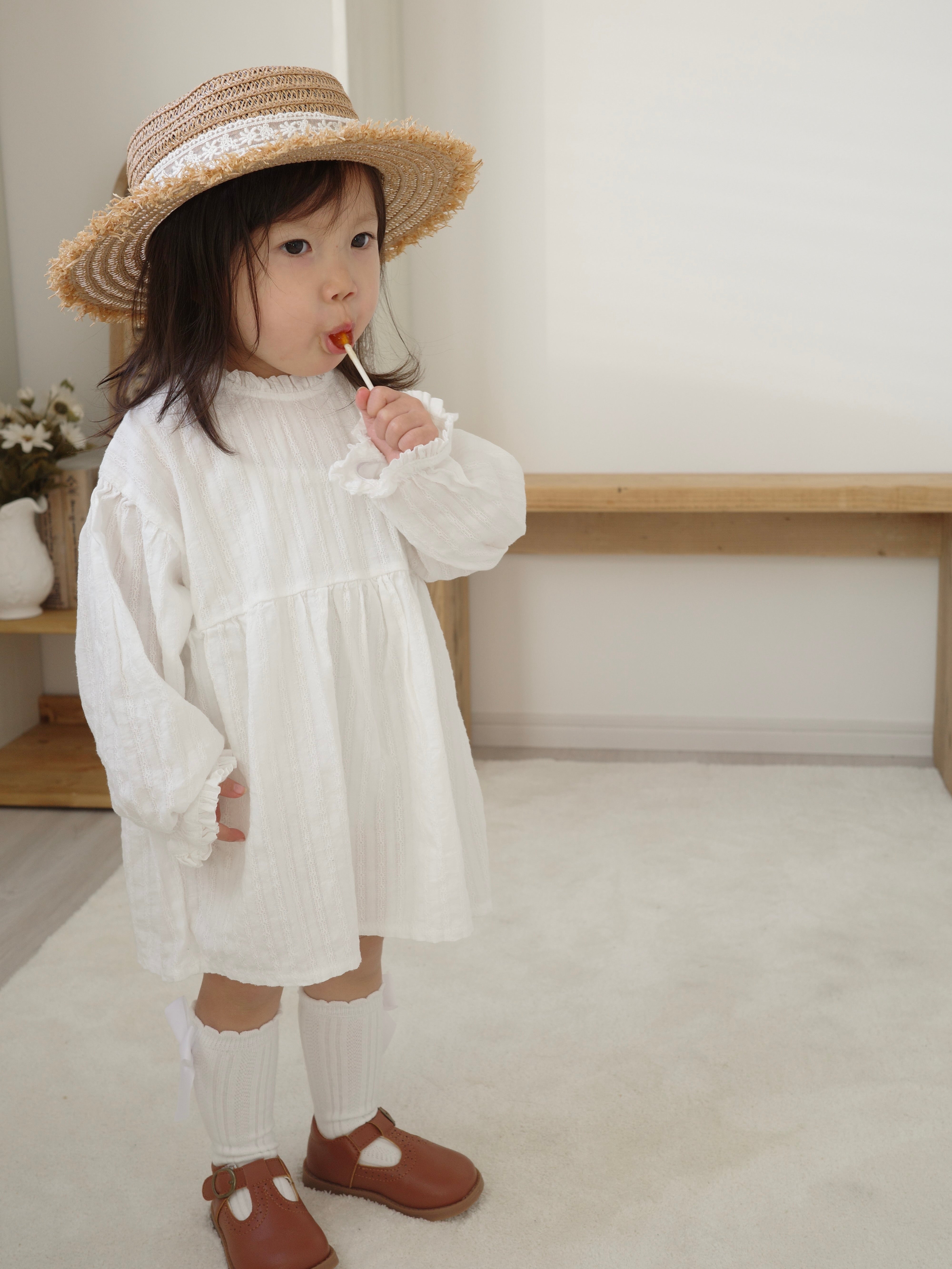 Balloon sleeve one piece