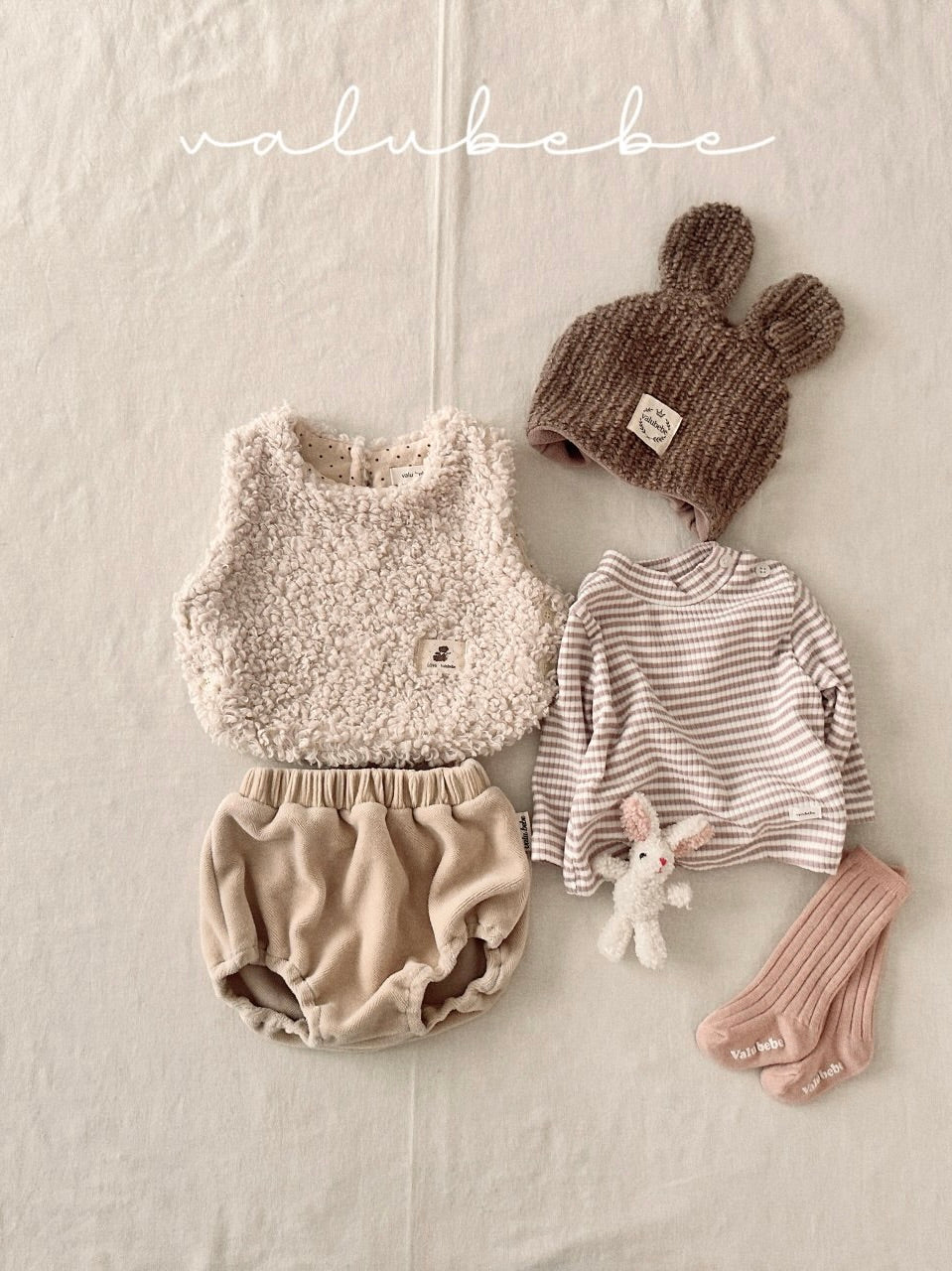 Baby lamb boa vest