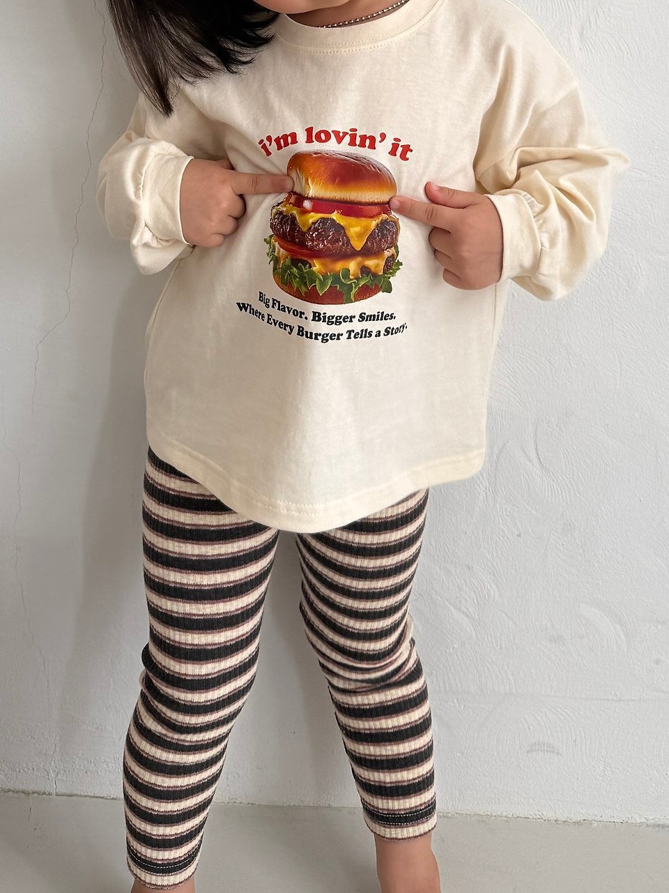 Hamburger long sleeve T