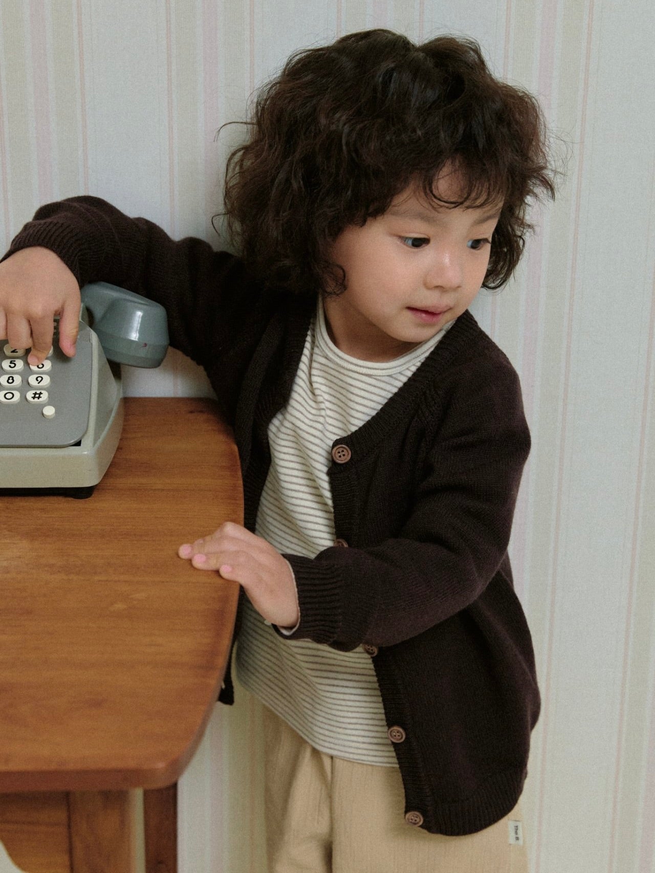 Spring knit cardigan