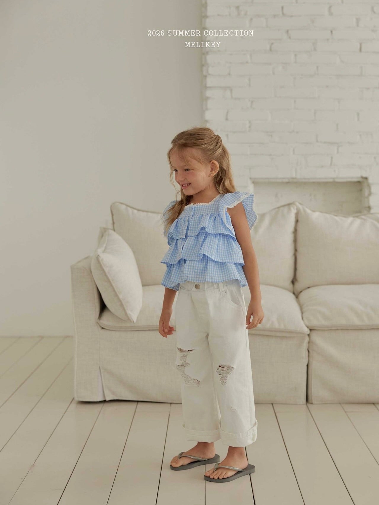 Juju tiered sleeveless blouse