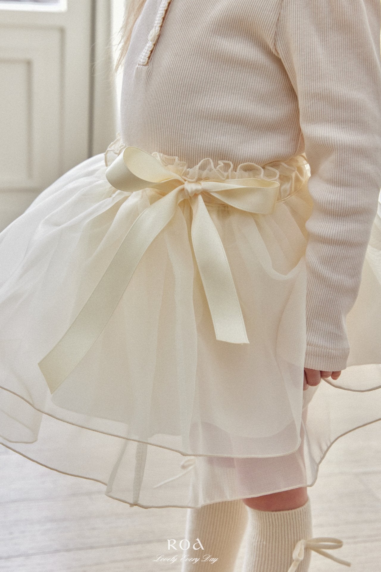 Organza tulle skirt