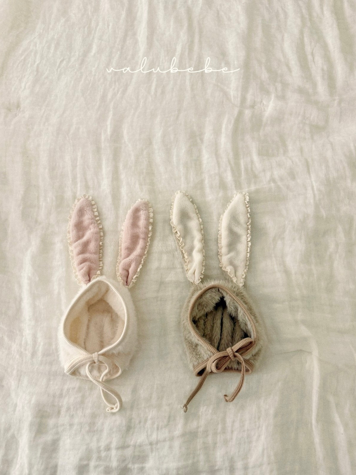 Bunny fur bonnet (baby)