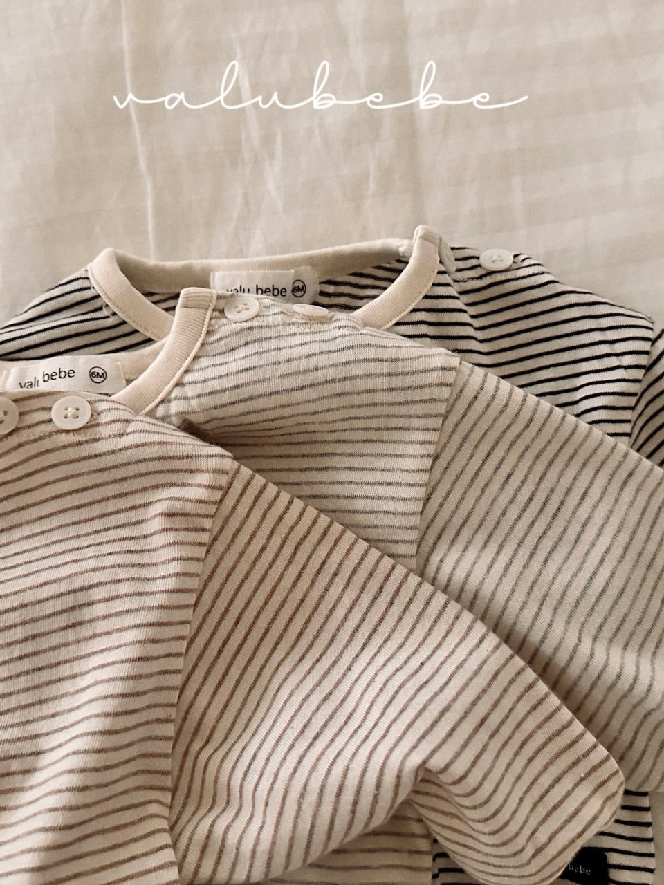 Stripe single button T (Spring 26)