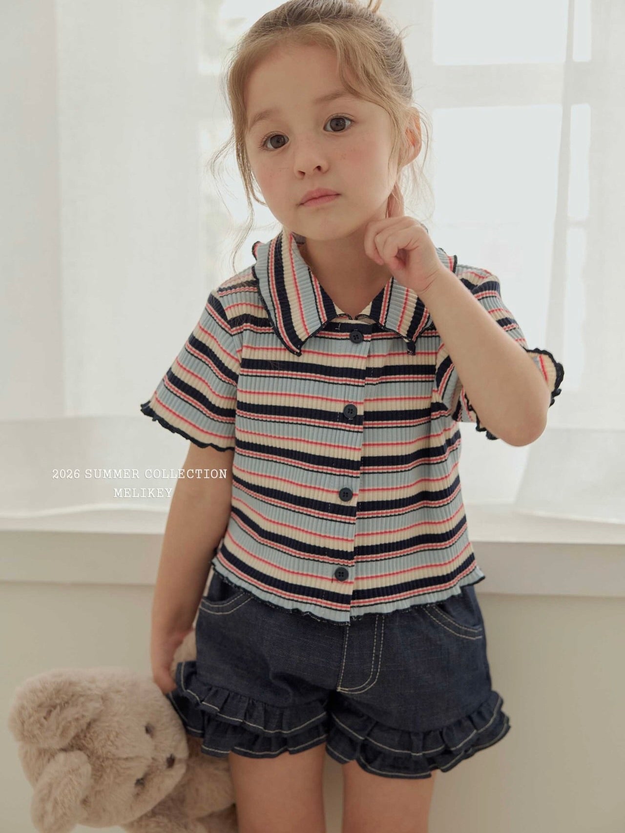 Sugar collar T shirt