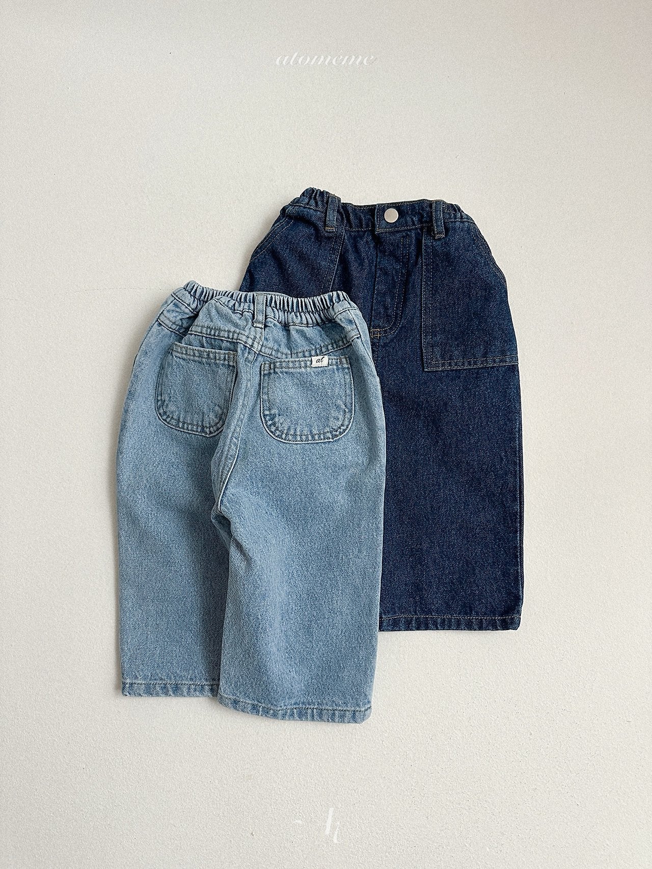 Honeybee faded denim pants