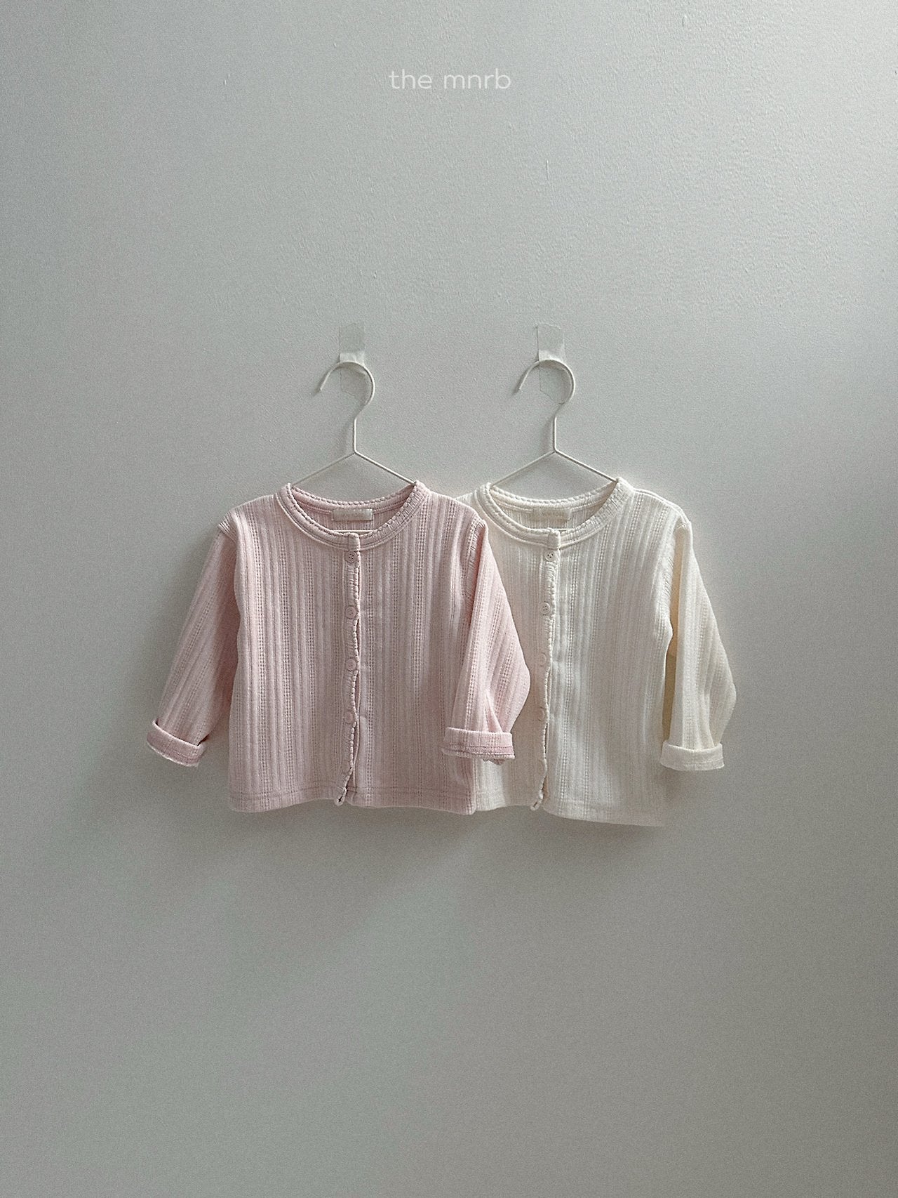 Eyelet cardigan
