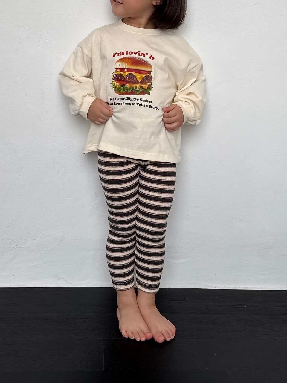 Hamburger long sleeve T