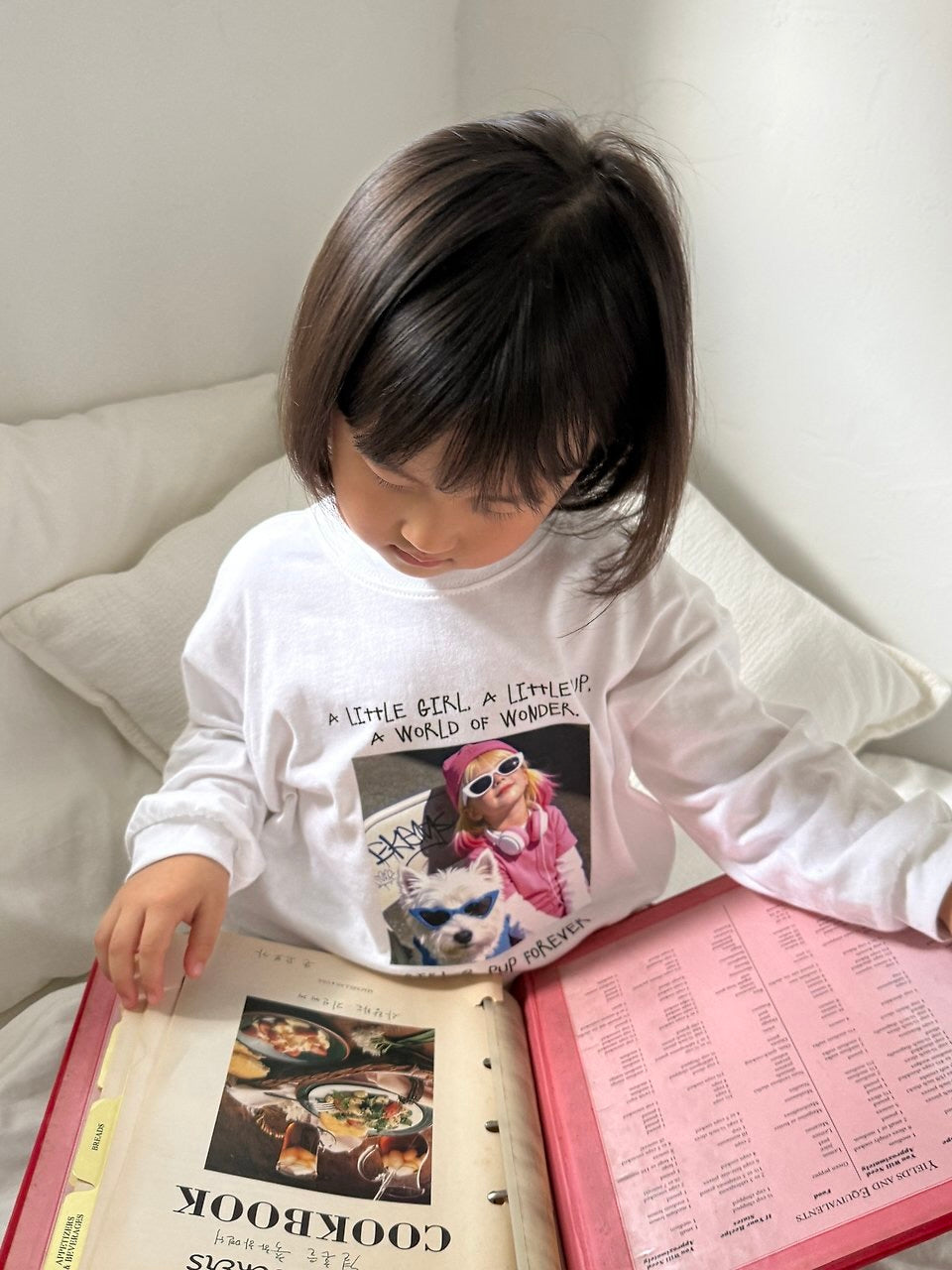 Little girl long sleeve T