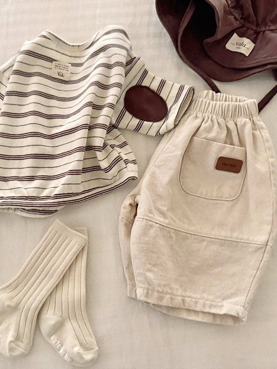 Wide leg denim pants