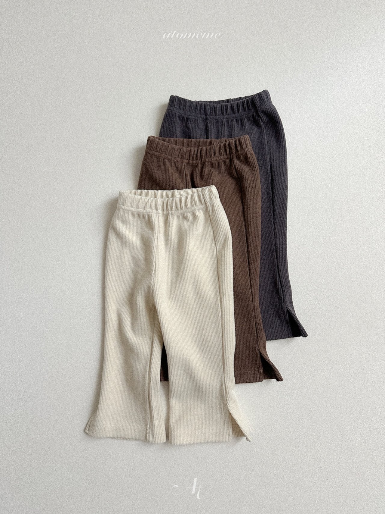 Slit pants
