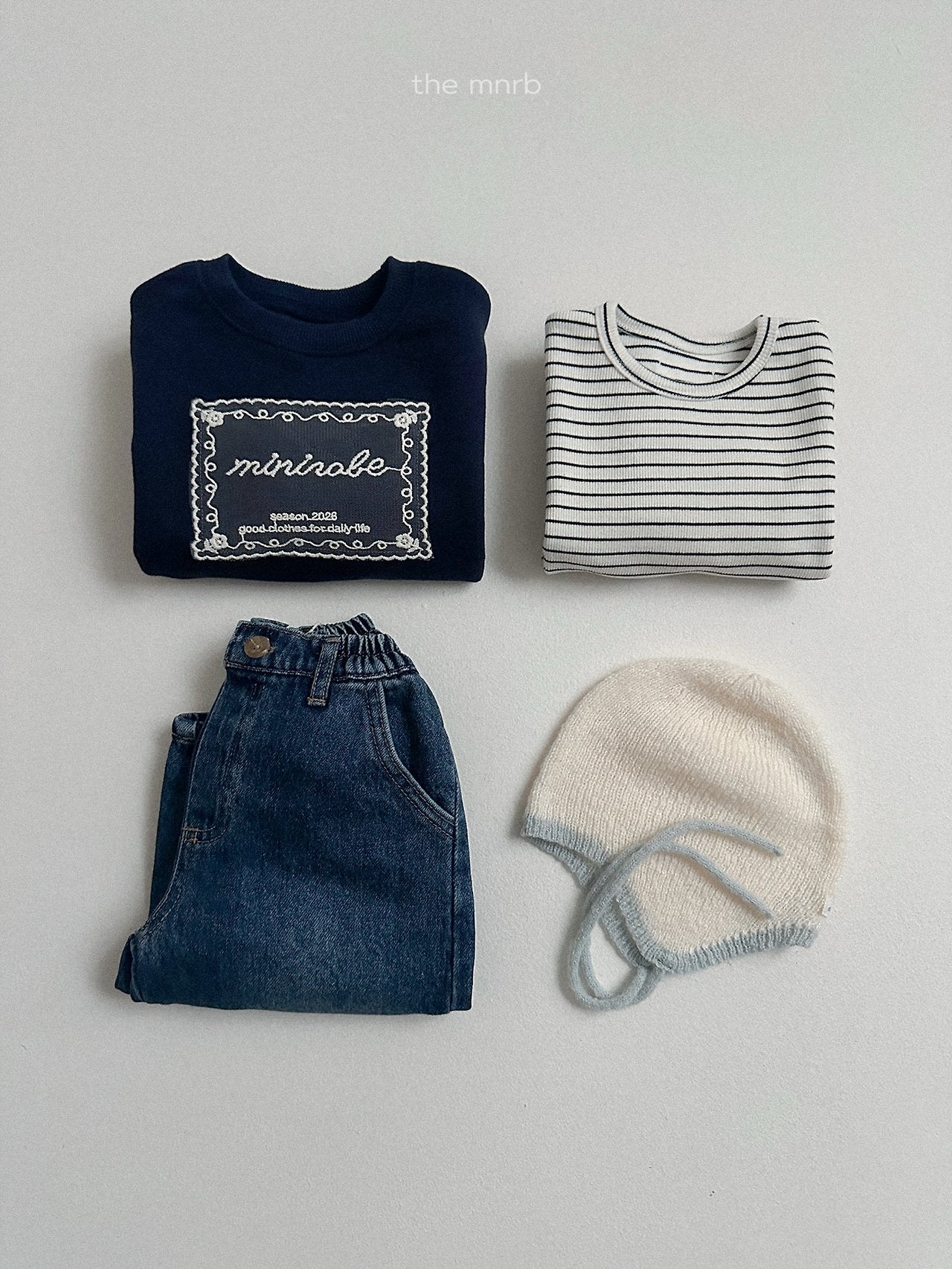 Round striped long sleeve T