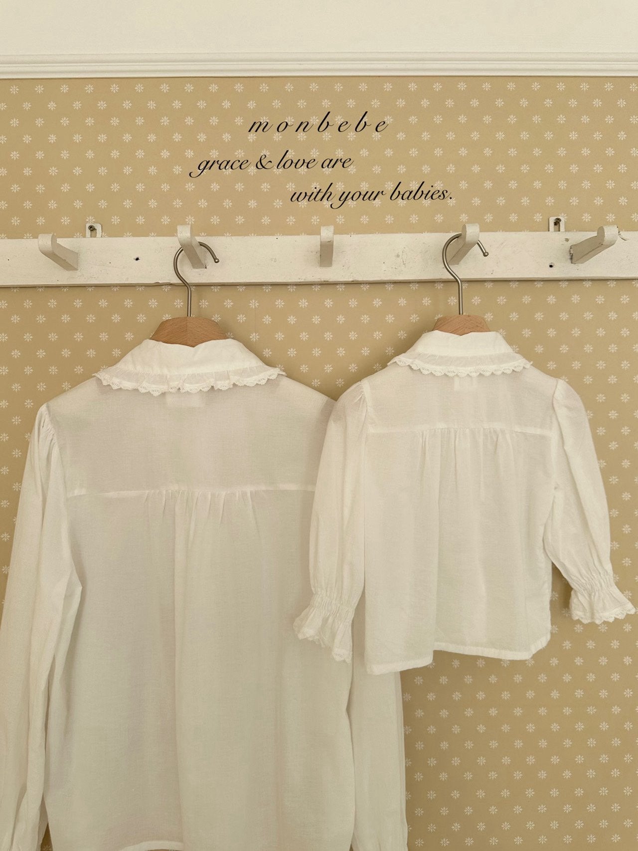 pepe lace blouse (mom size)