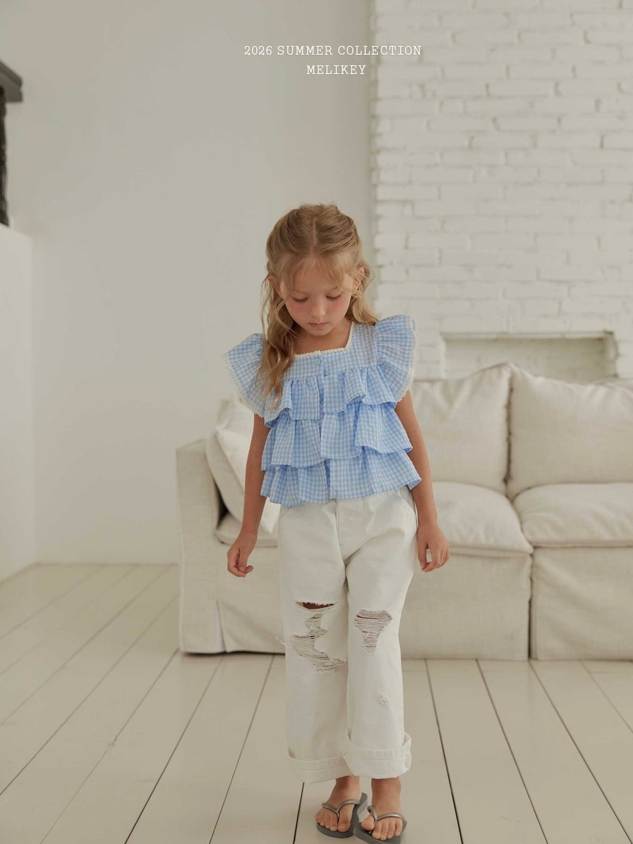 Juju tiered sleeveless blouse