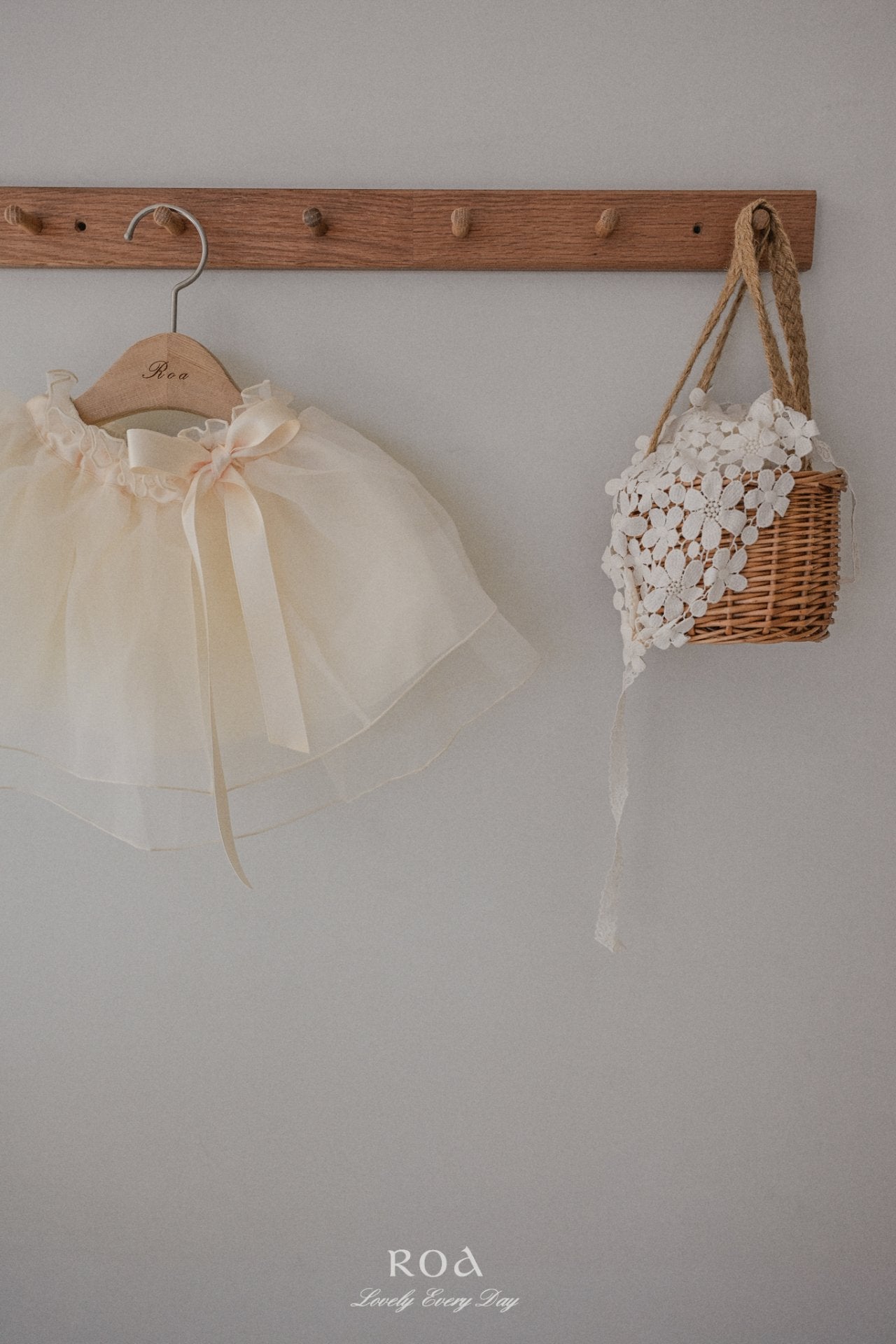 Organza tulle skirt