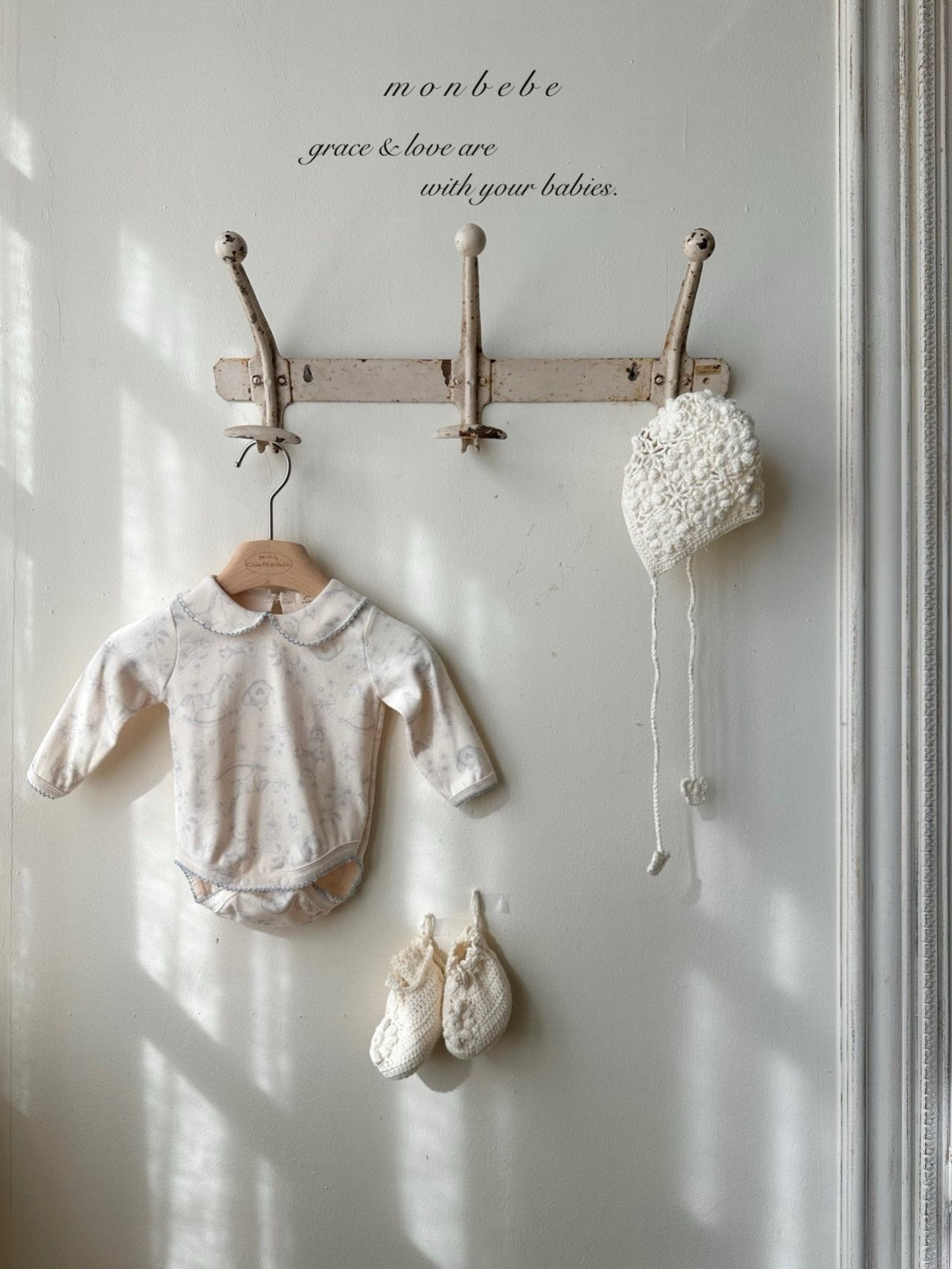 Printed collar rompers