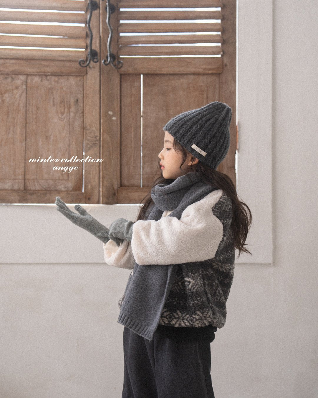 Anggo knit gloves