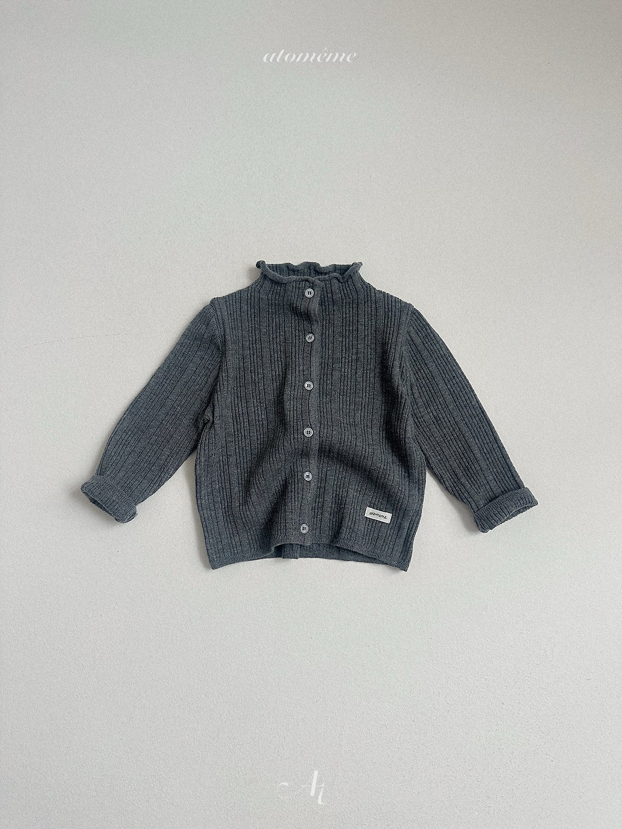 French knit cardigan