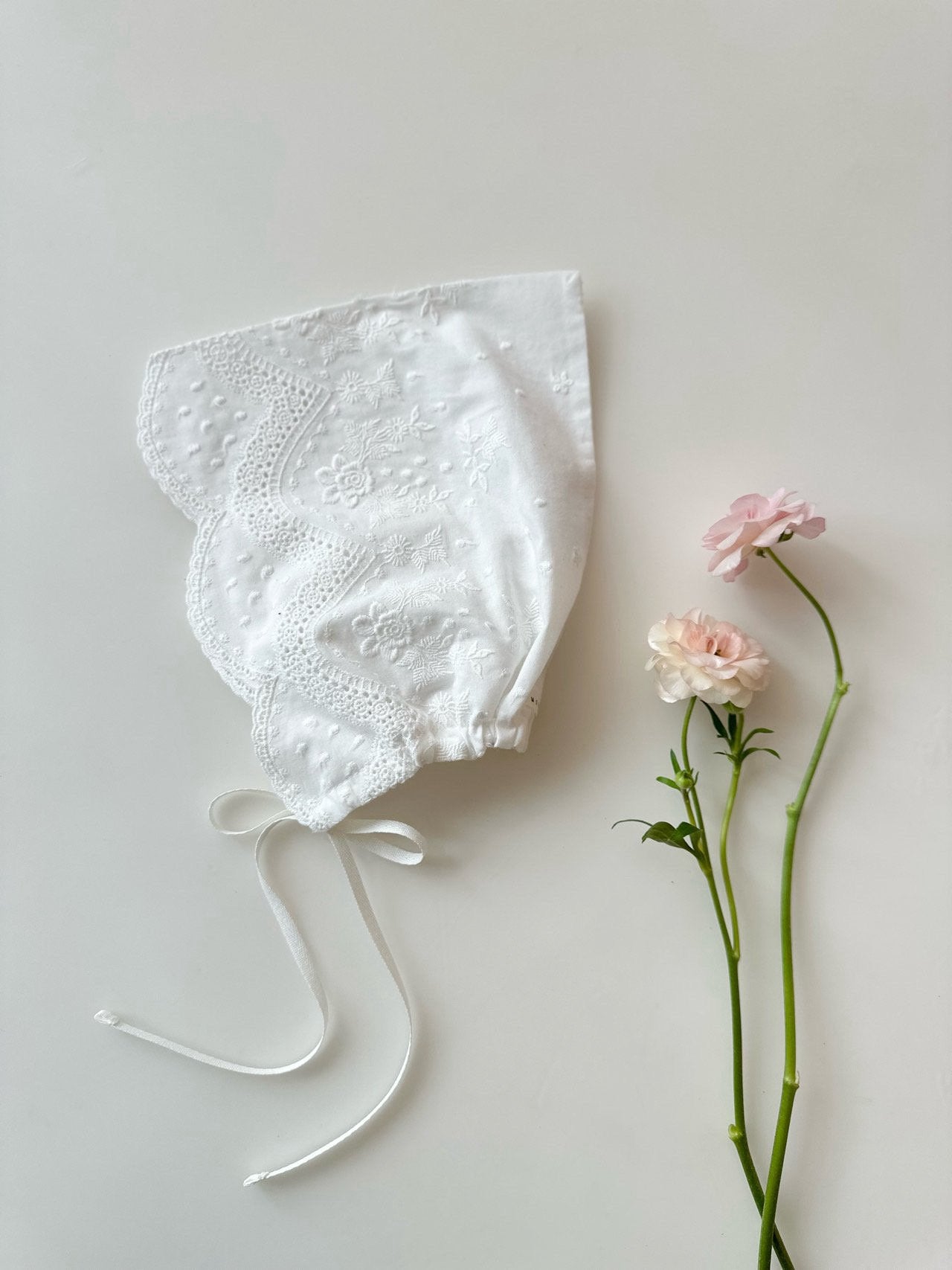 Classic Embroidery Bonnet