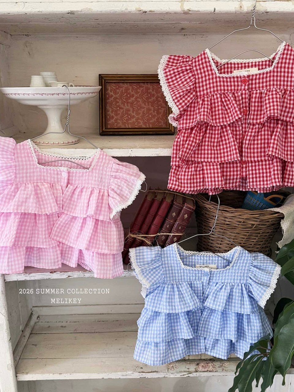 Juju tiered sleeveless blouse