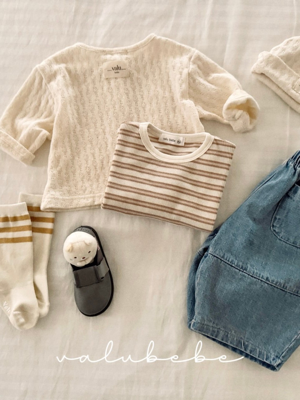 Rosé striped T shirt