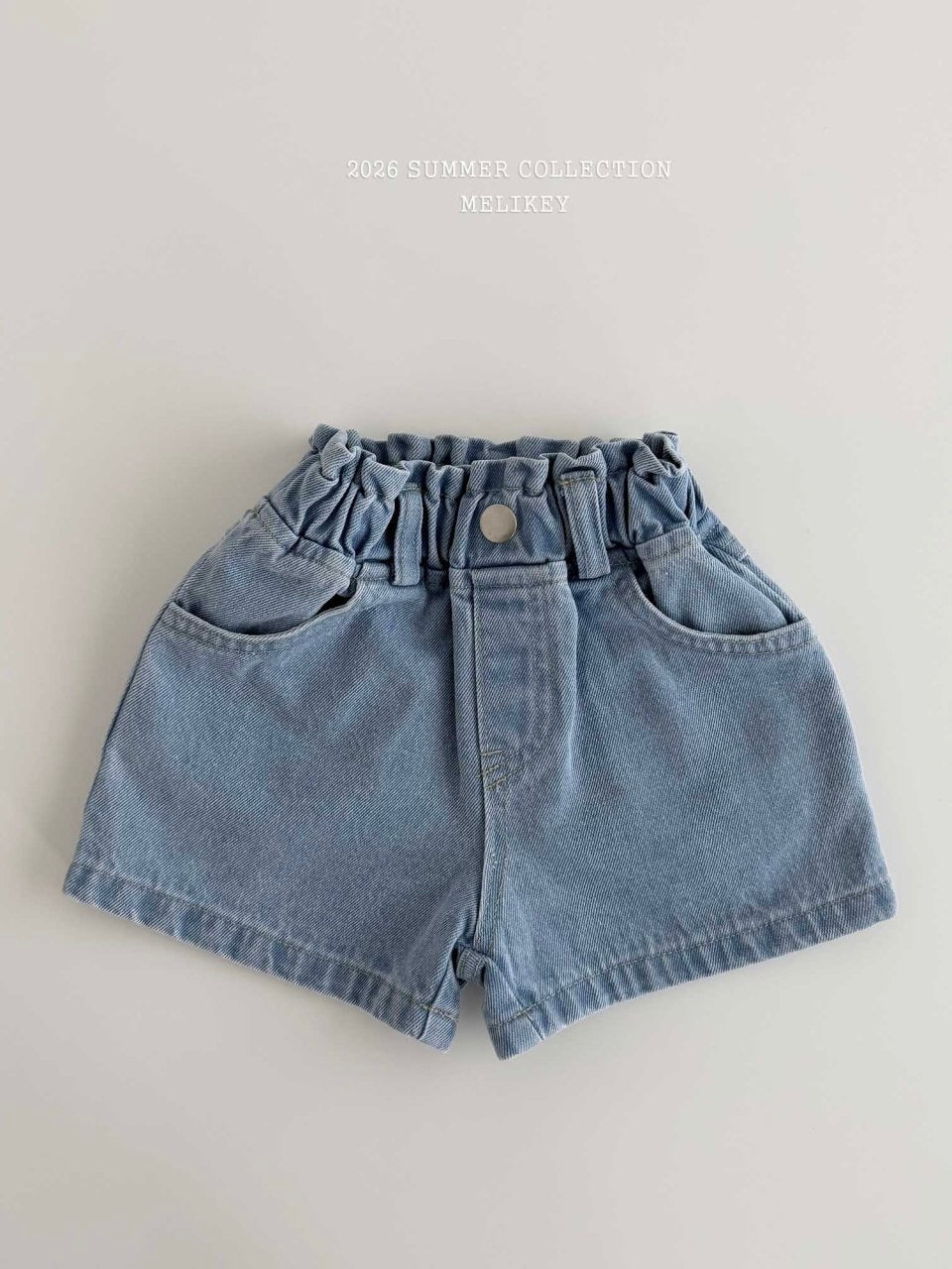 Heart denim shorts