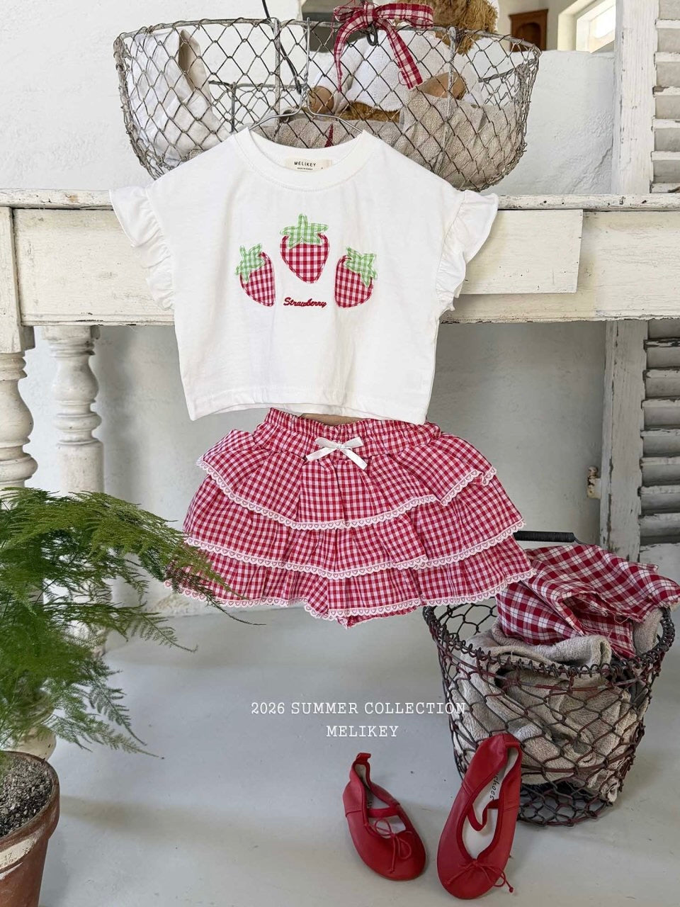 Strawberry patch T shirt