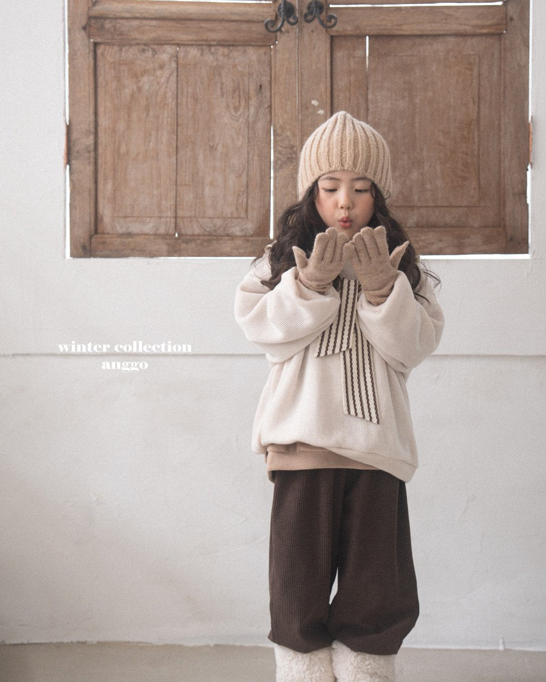 Anggo knit gloves
