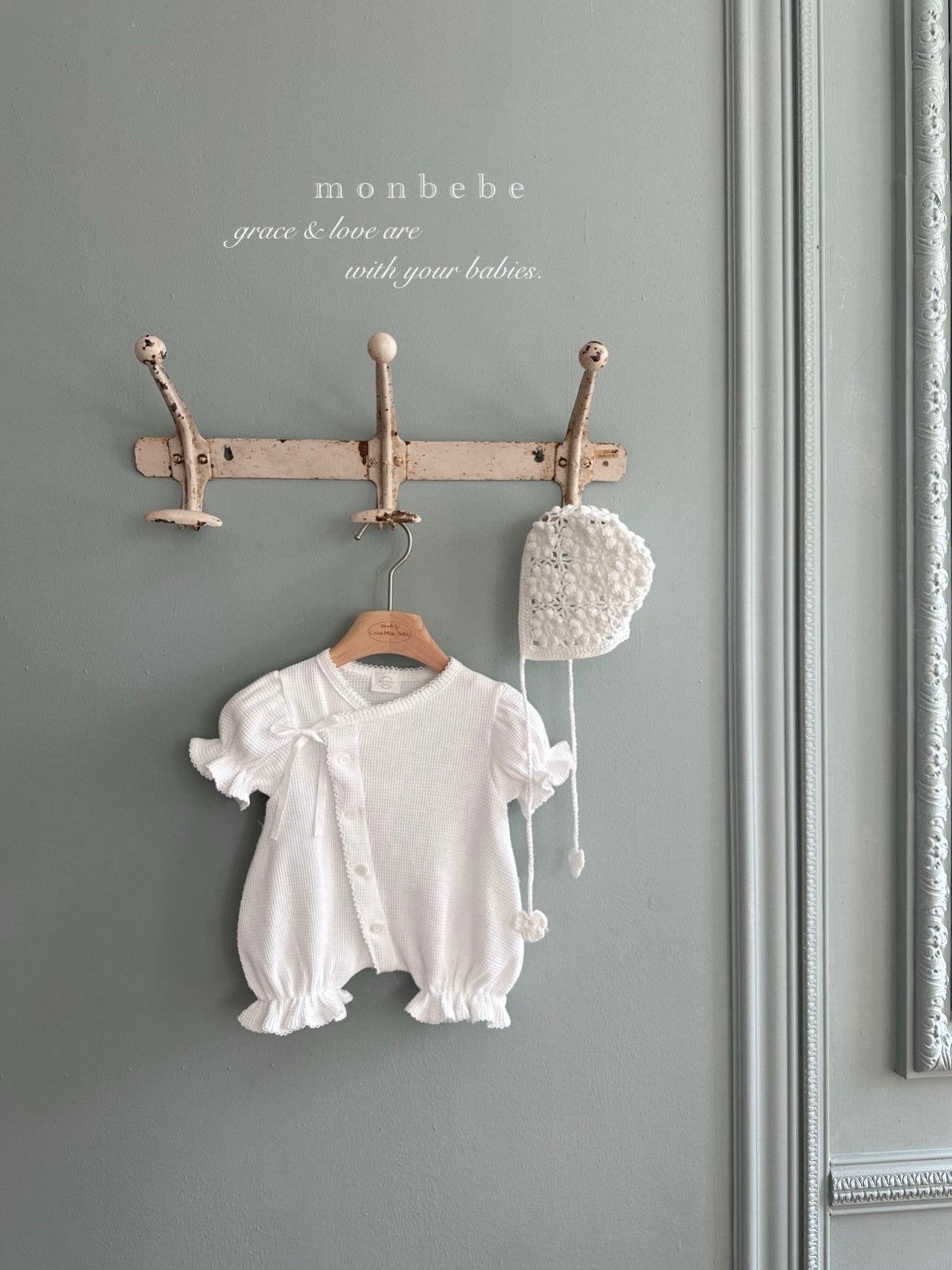 Summer waffle glory rompers