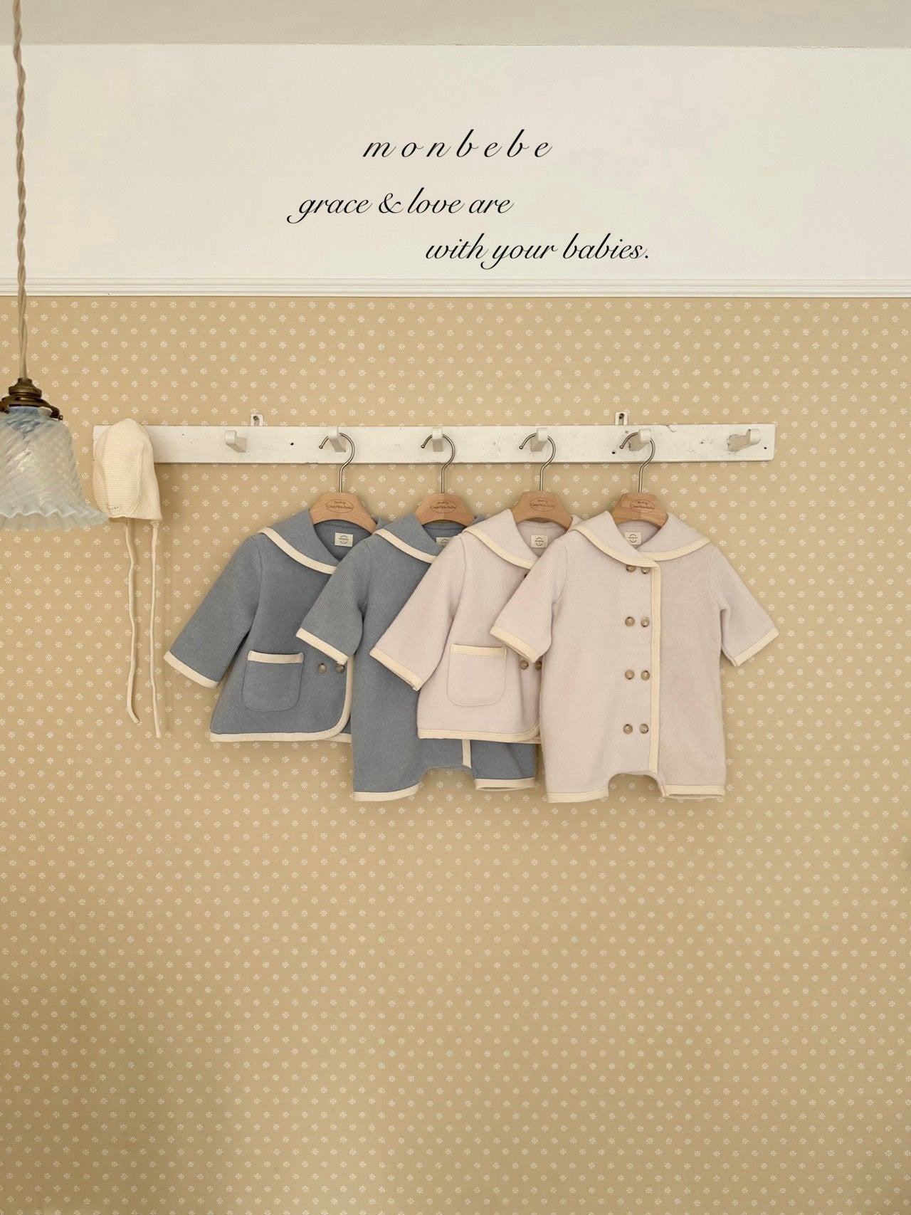 Handmade sailor rompers