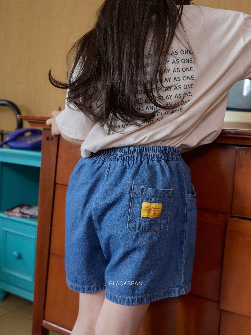 Play denim pants