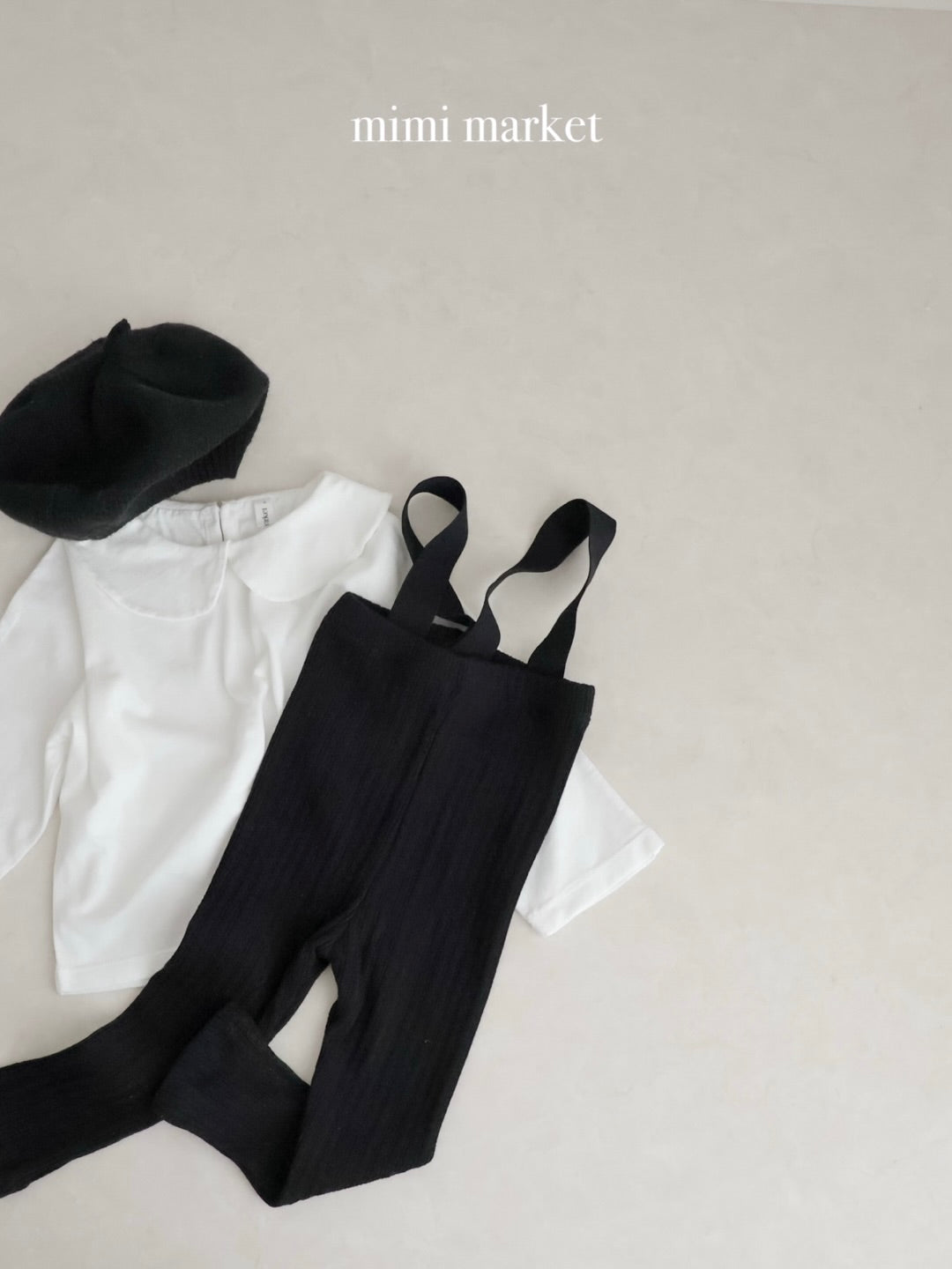 Cozy suspender leggings