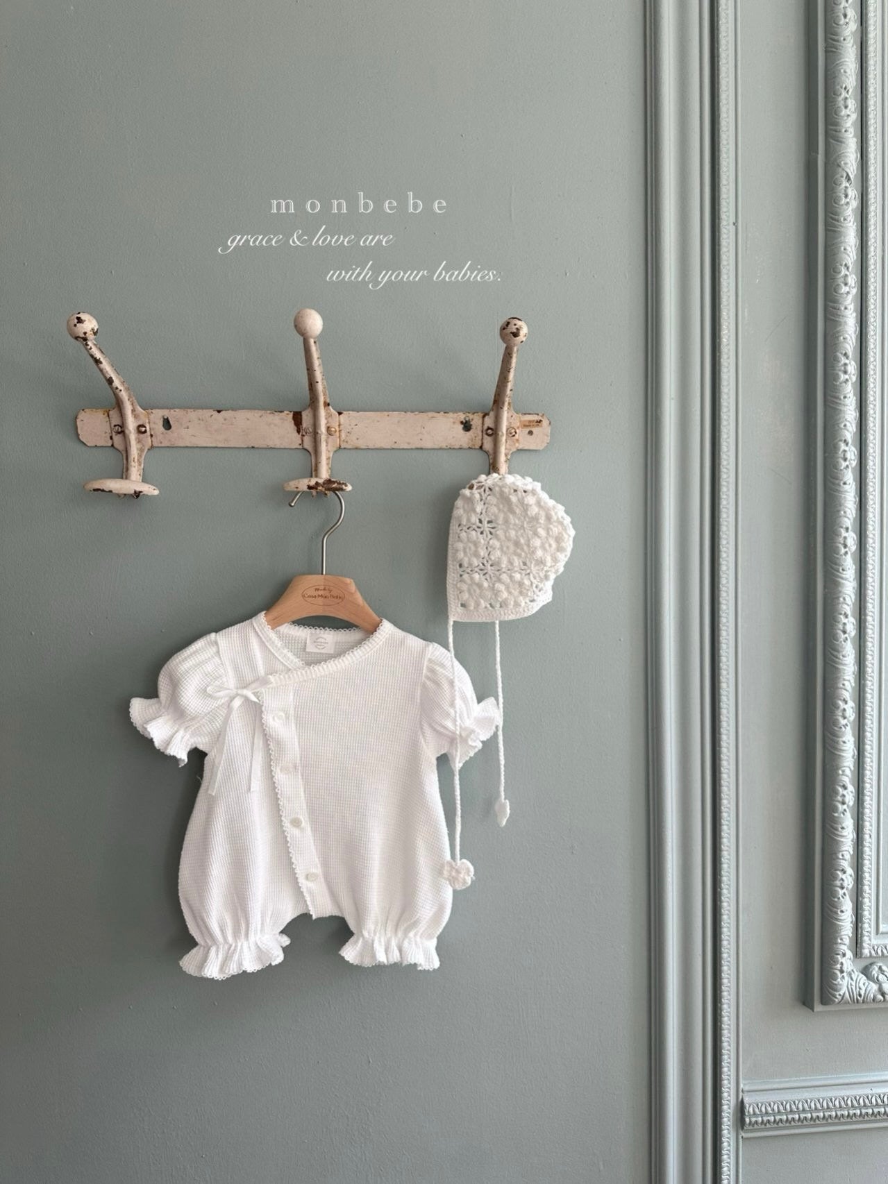 Summer waffle glory rompers