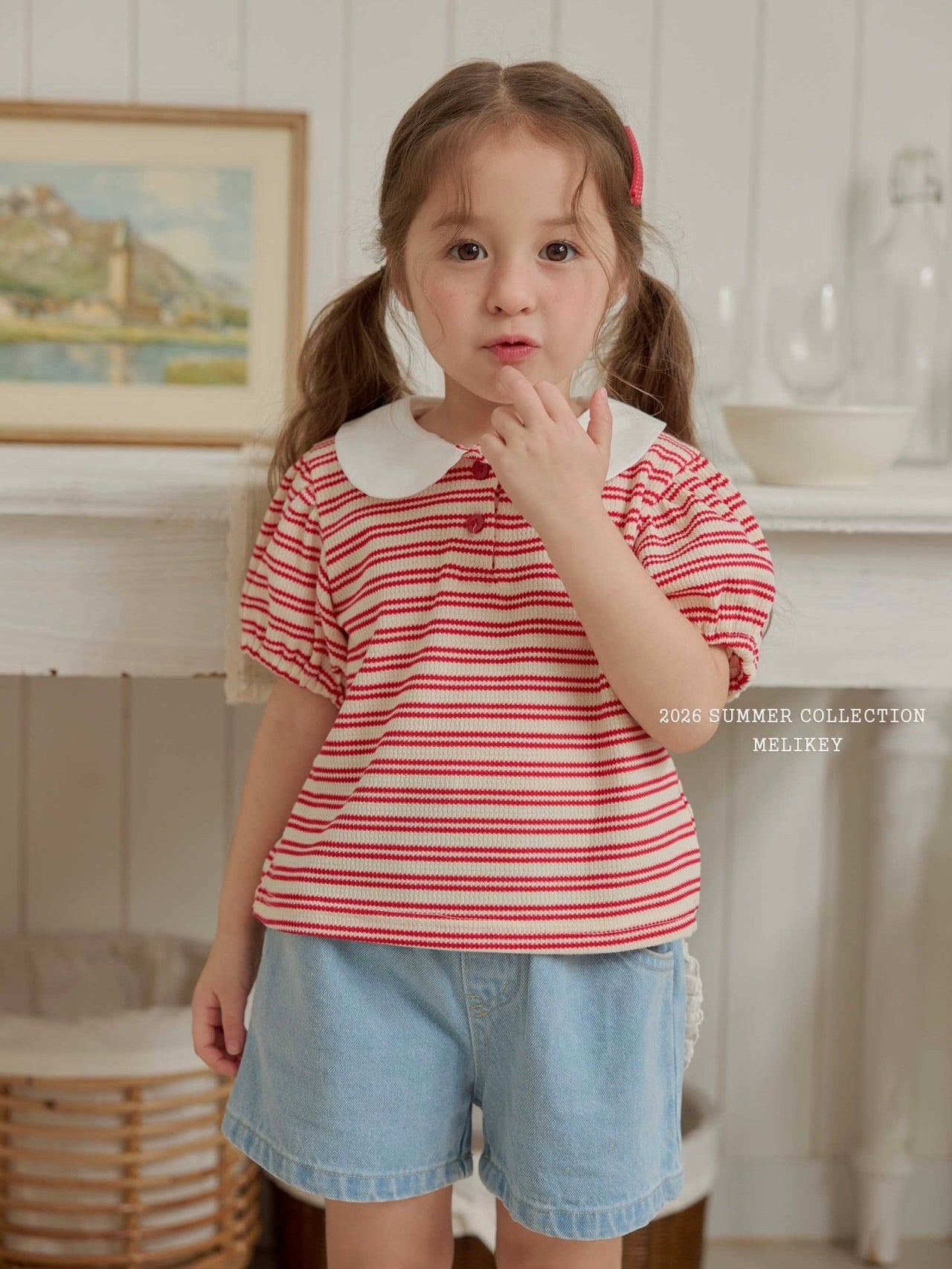 Seoul style collared T shirt