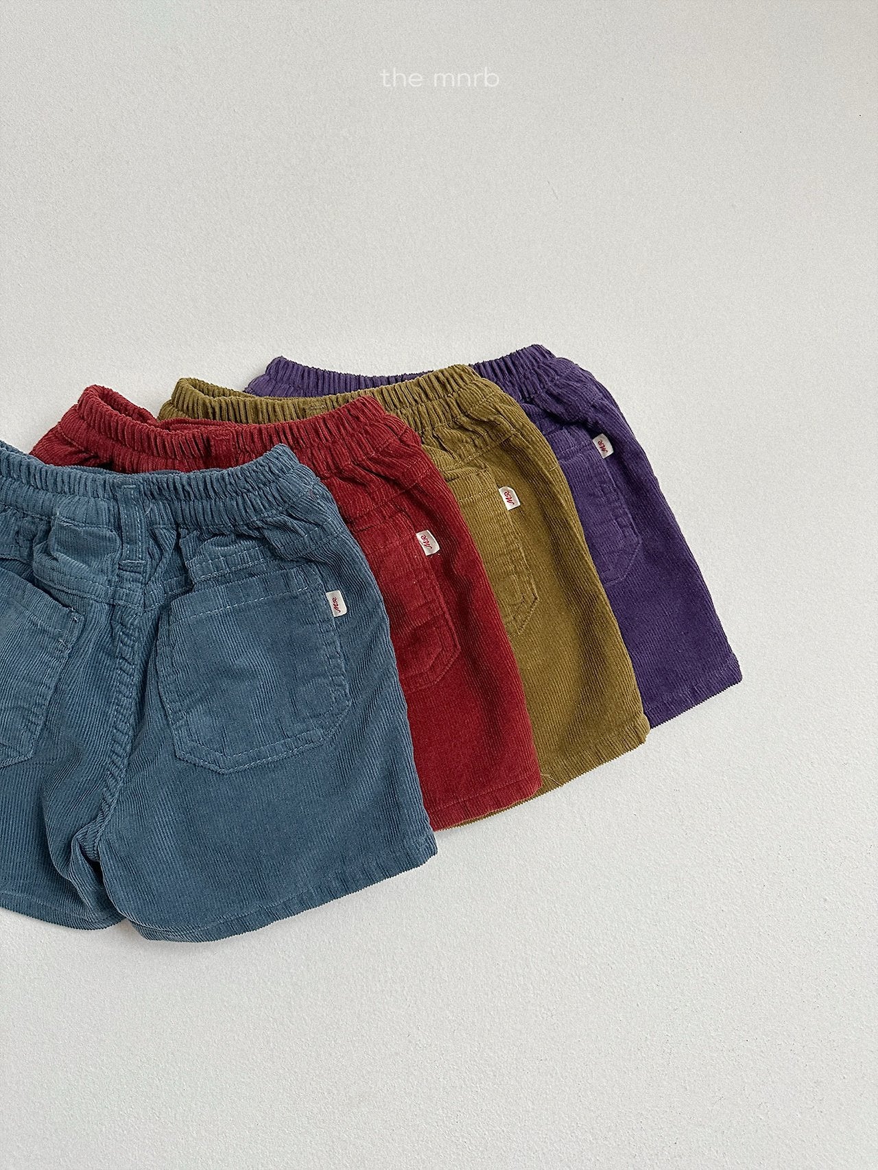 Corduroy shorts